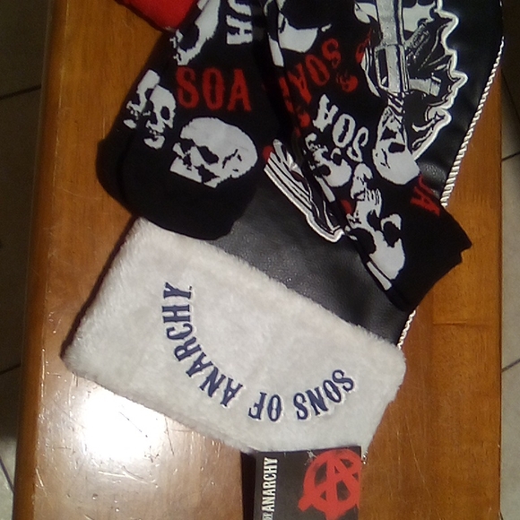 SOA Ltd Edition Kurt Adler Official Christmas Stocking NWT - Picture 11 of 12